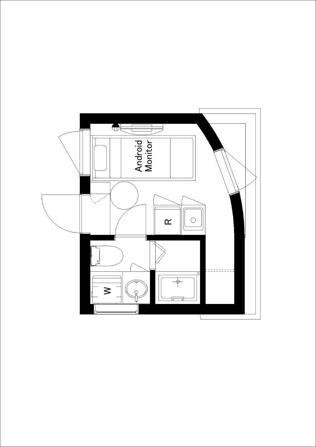 Retaw Hills Waseda Apartman Tokió Szoba fotó