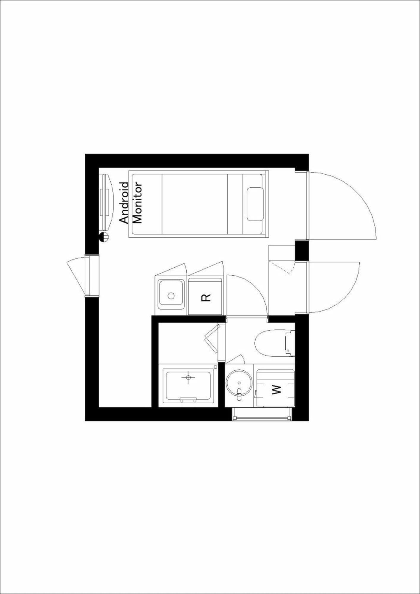 Retaw Hills Waseda Apartman Tokió Szoba fotó
